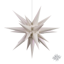 Herrnhuter Stern i6 EDITION Natur Perlmutt weiß